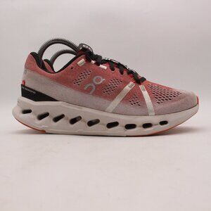 On Running Women's Sneakers in Coral and Black